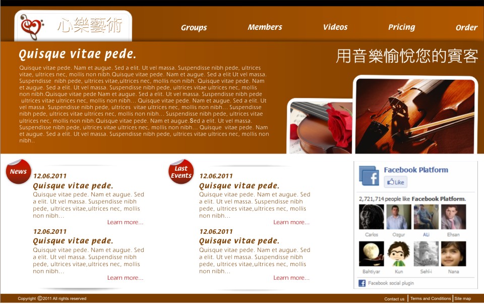 Web Design by Tamara L. for Meta-Art | Design #406321