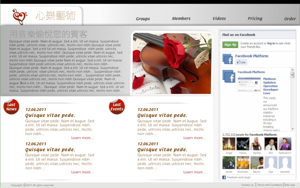 Diseño Web por Tamara L. para Meta-Art | Diseño #407257