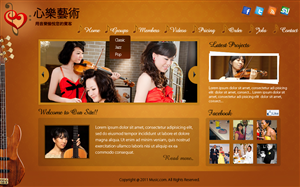 Diseño Web por pb para Meta-Art | Diseño: #407201