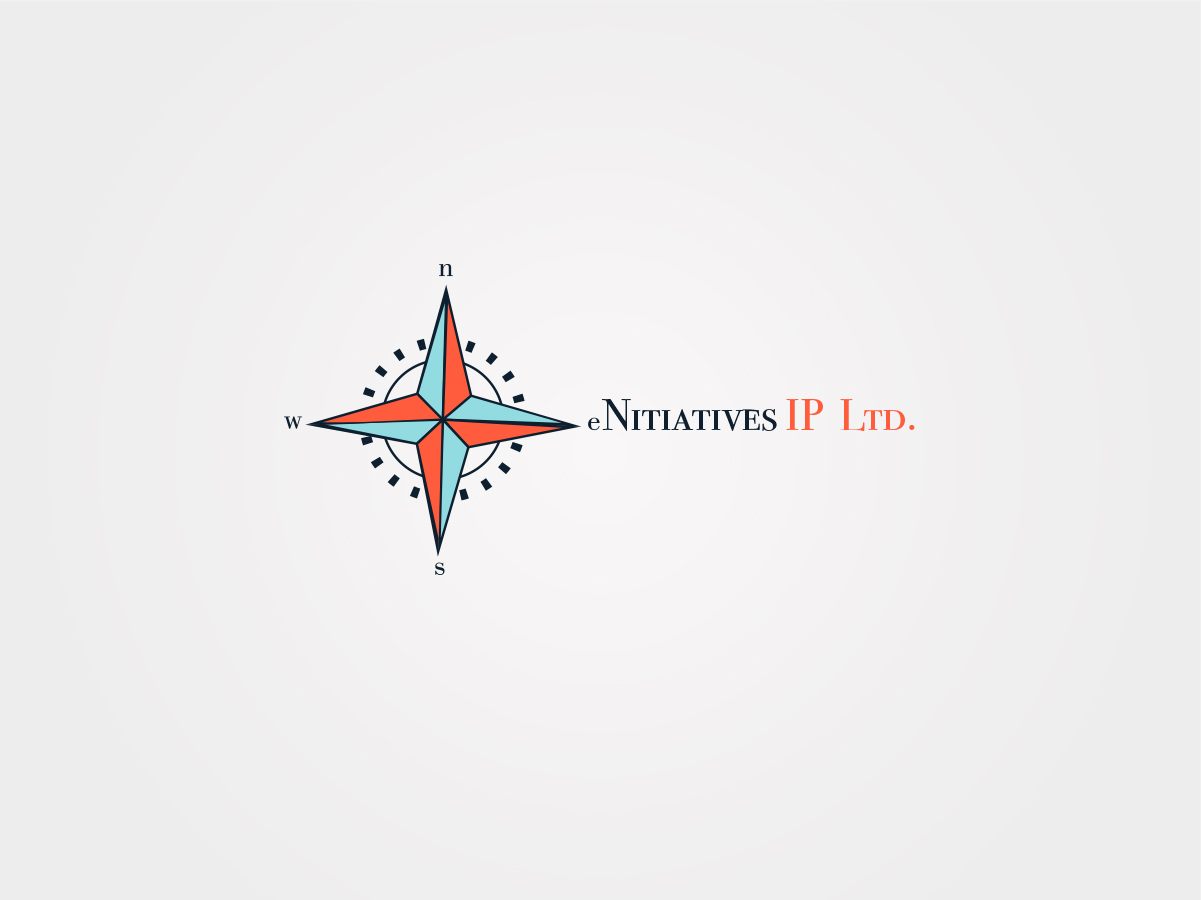 logo with a reflection symmetry logo with a reflection symmetry