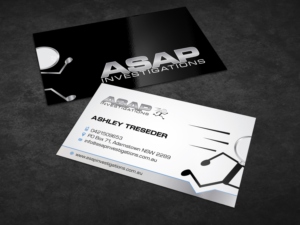 Private Investigation Business Card Design | Business Card Design by Achiver