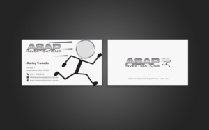 Business Card Design by chandrayaan.creative