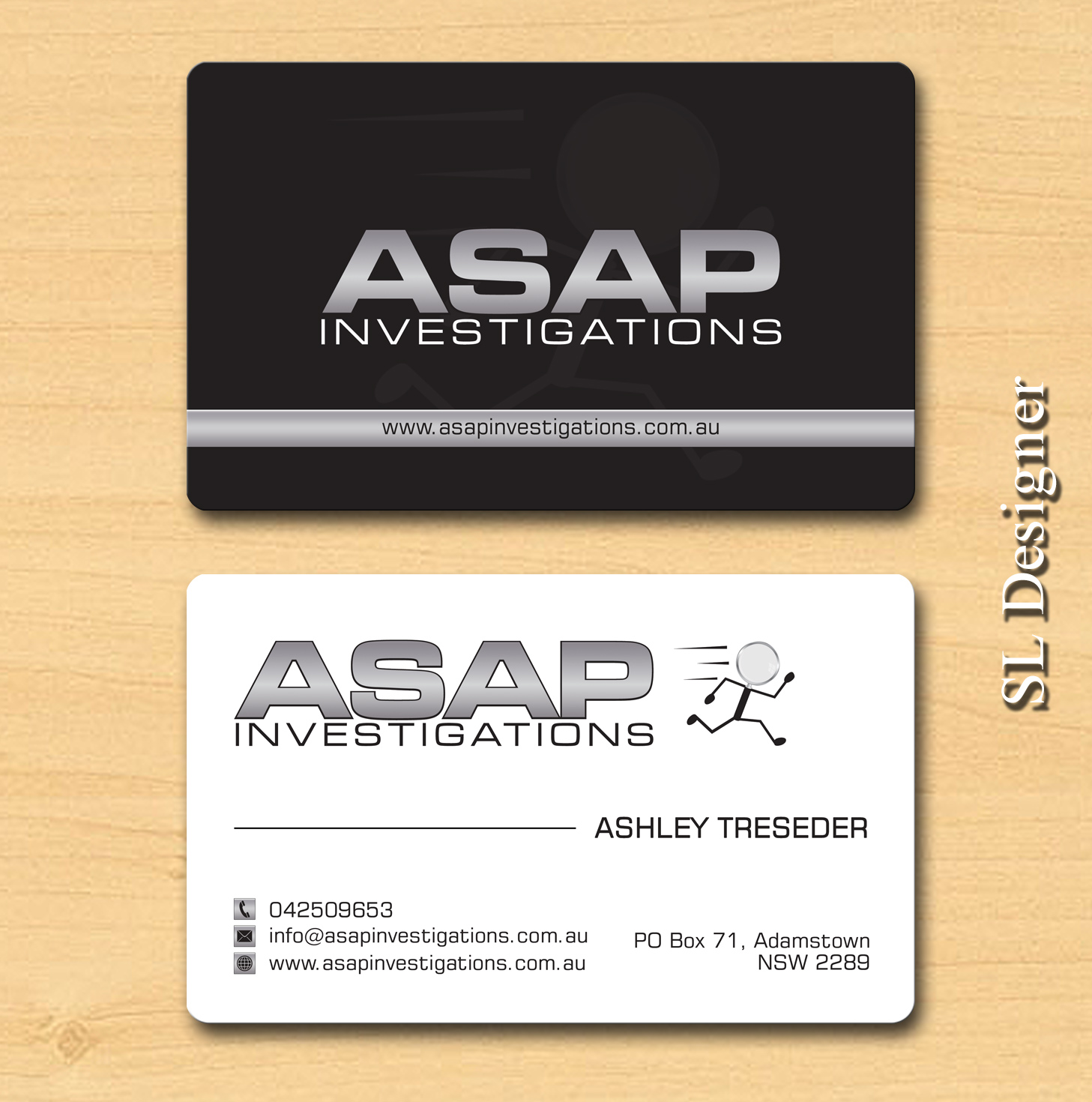 Business Card Design by SL Designer for this project | Design #8015179