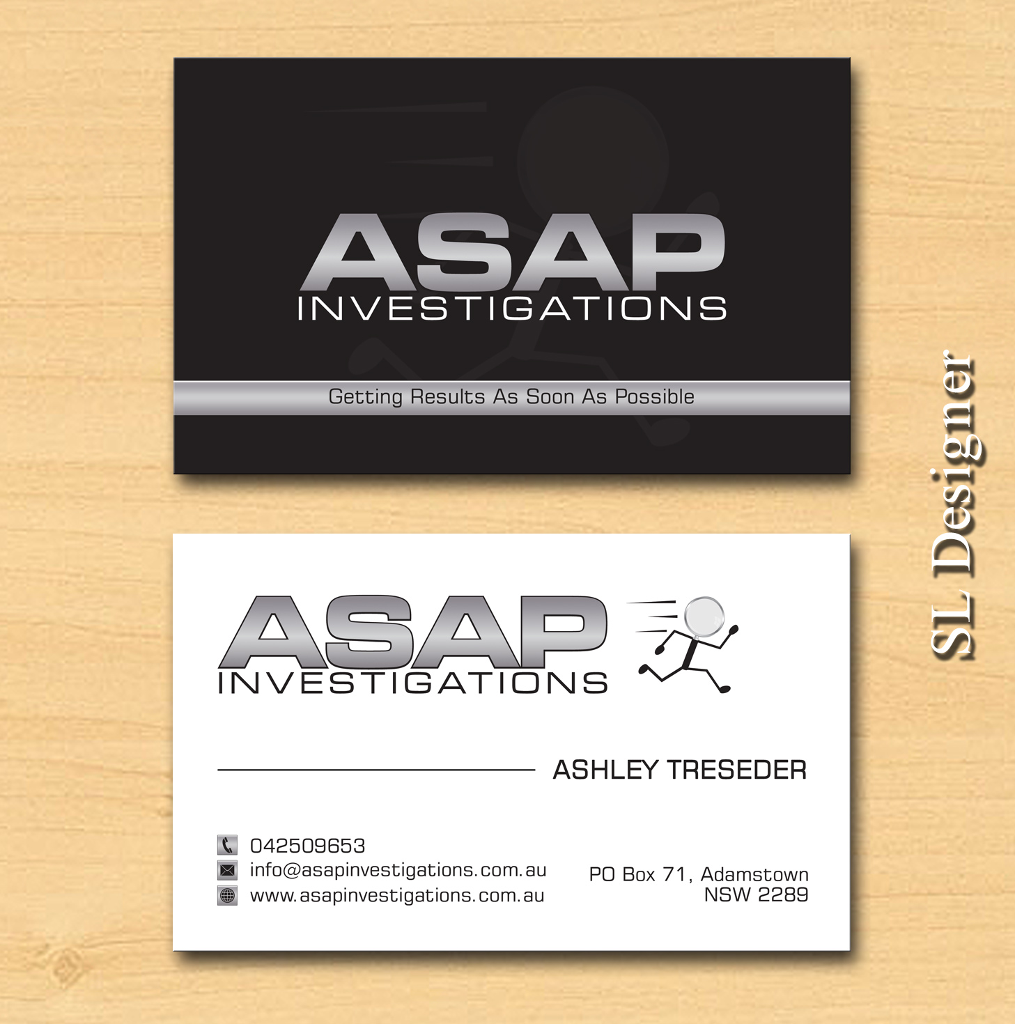 Business Card Design by SL Designer for this project | Design #8034053