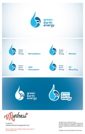 Logo Design by MadnessPlusGroup for Green Earth Energy Inc | Design #8419719