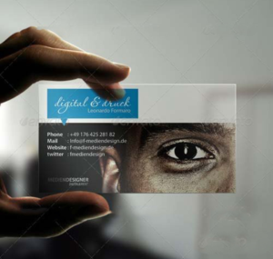 Business Card Design by thugvision7 for this project | Design: #8019932