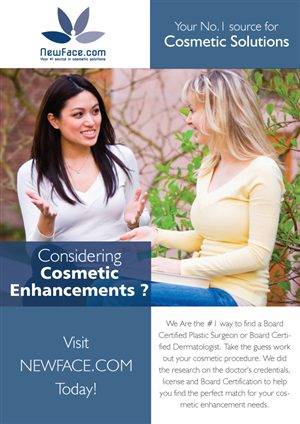 Advertisement Design by roopaljain for newface.com | Design: #1965027