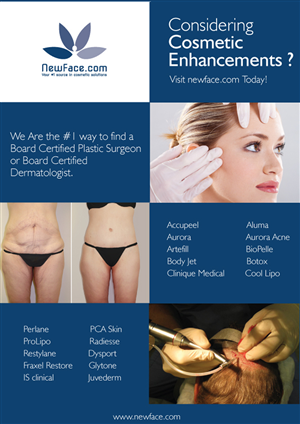 Advertisement Design by roopaljain for newface.com | Design: #1981672