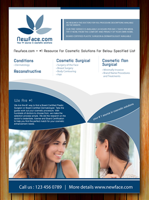 Advertisement Design by Sbss for newface.com | Design: #1965816