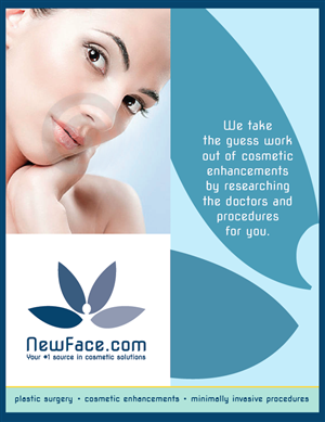 Advertisement Design by Current Creation for newface.com | Design: #1969468