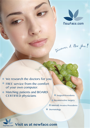 Advertisement Design by CarolC for newface.com | Design: #1973470