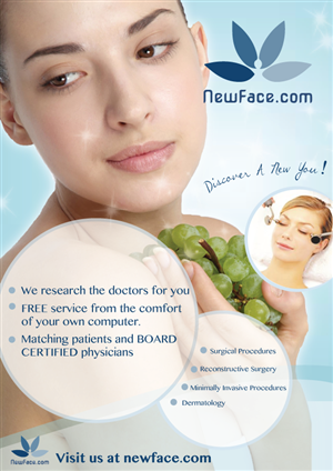 Advertisement Design by CarolC for newface.com | Design: #1973611