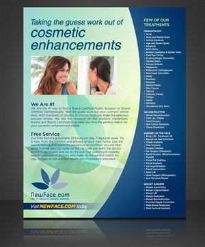 Advertisement Design by jgeoinbox for newface.com | Design: #1972424