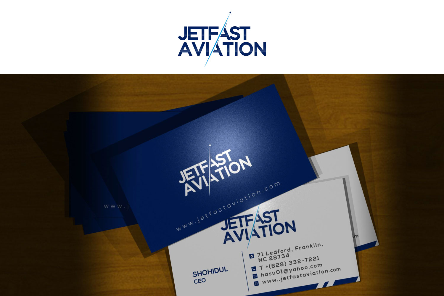 Logo Design by shohidul for Jetfast Aviation Pty Ltd | Design #8159148