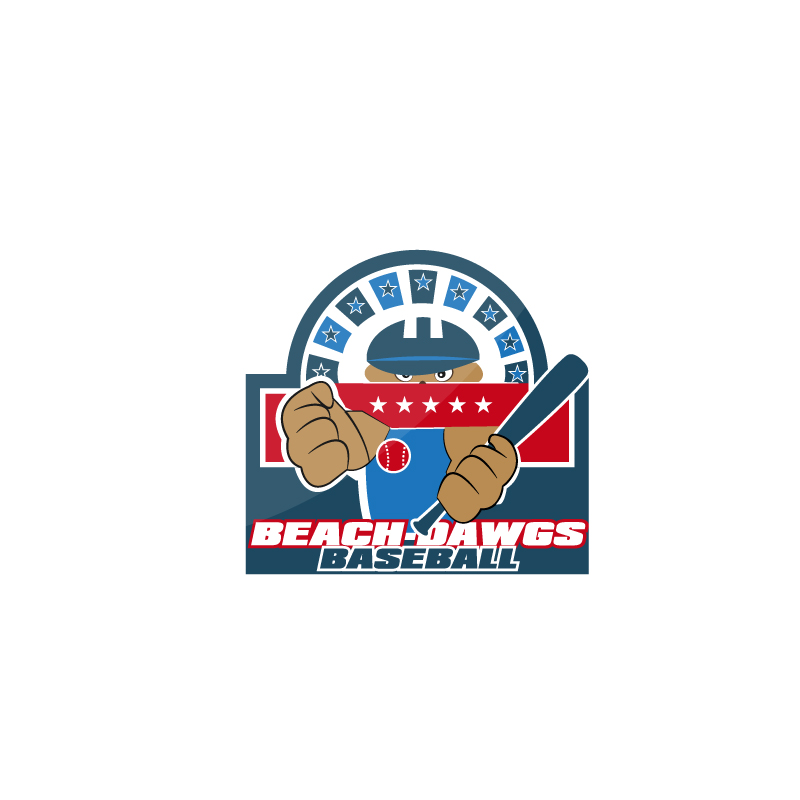 Logo Design by artisan bee 2022 for BEACH DAWGS Baseball | Design #8442638