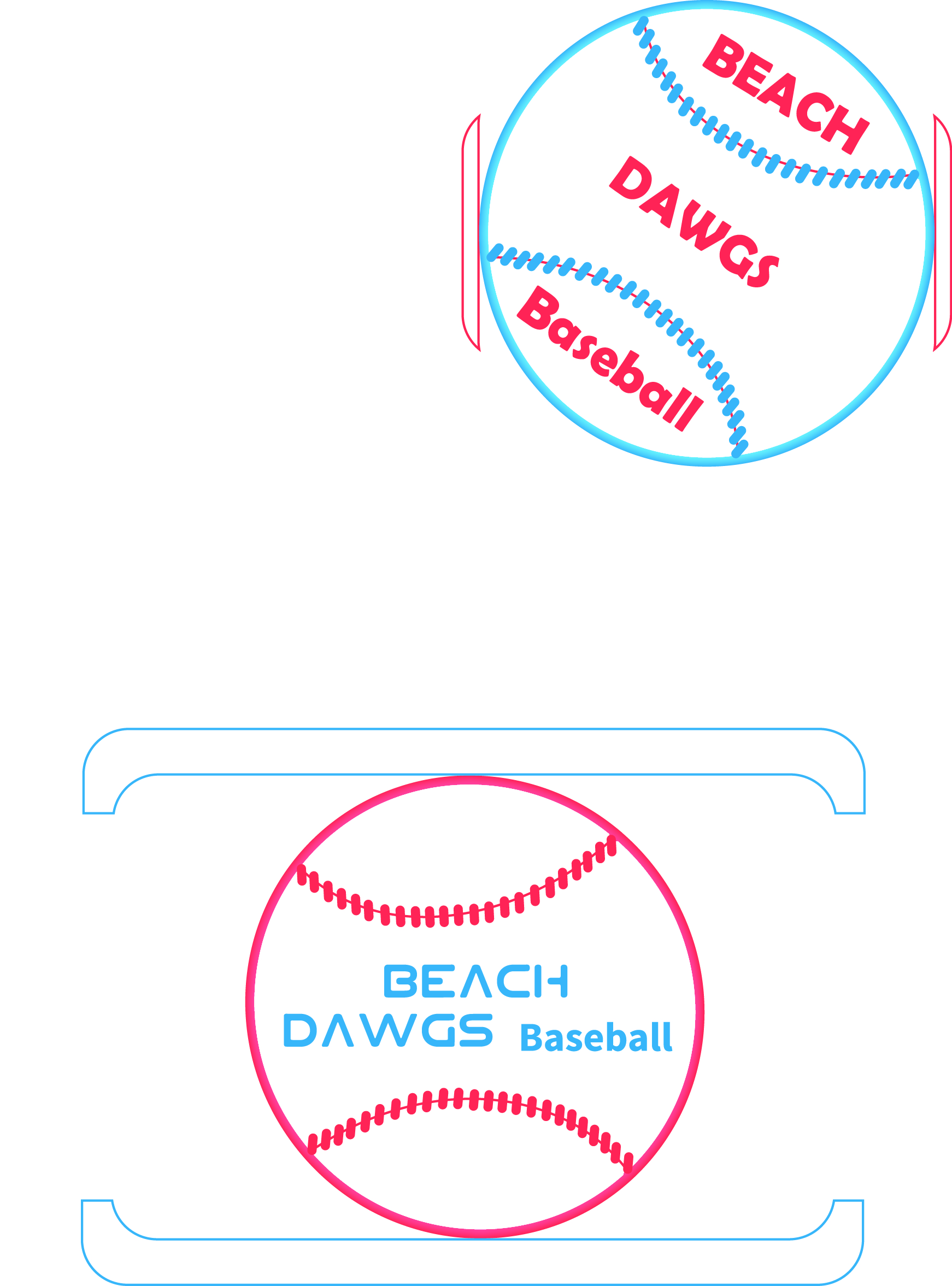 Logo Design by Despina for BEACH DAWGS Baseball | Design #8171088