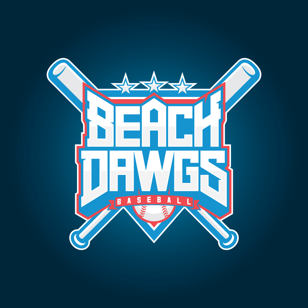 Logo Design by Cj Castillo for BEACH DAWGS Baseball | Design #8167649