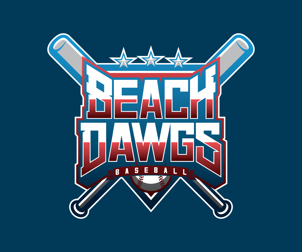 Logo Design by Cj Castillo for BEACH DAWGS Baseball | Design #8895476