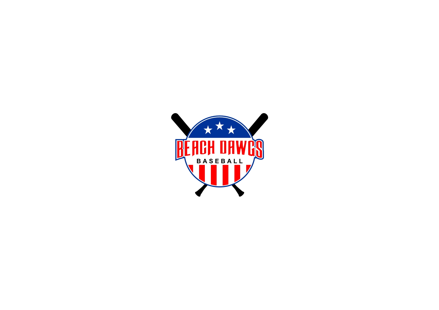 Logo Design by penyotmoan for BEACH DAWGS Baseball | Design #8155568
