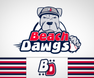 Logo Design by Alume Studio for BEACH DAWGS Baseball | Design: #8395225