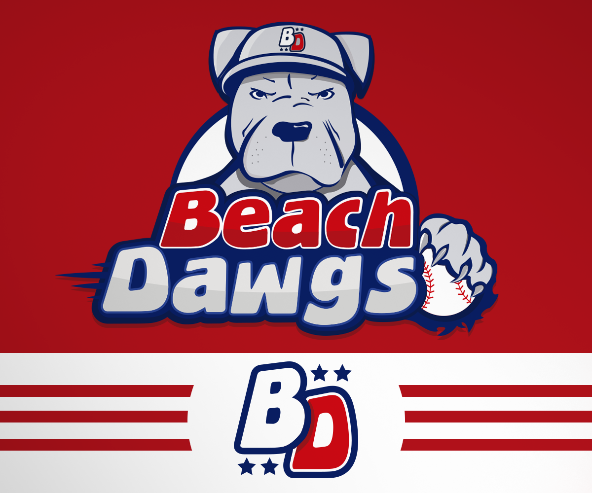 Logo Design by Alume Studio for BEACH DAWGS Baseball | Design #8407381