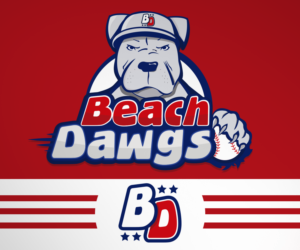Logo Design by Alume Studio for BEACH DAWGS Baseball | Design: #8407381
