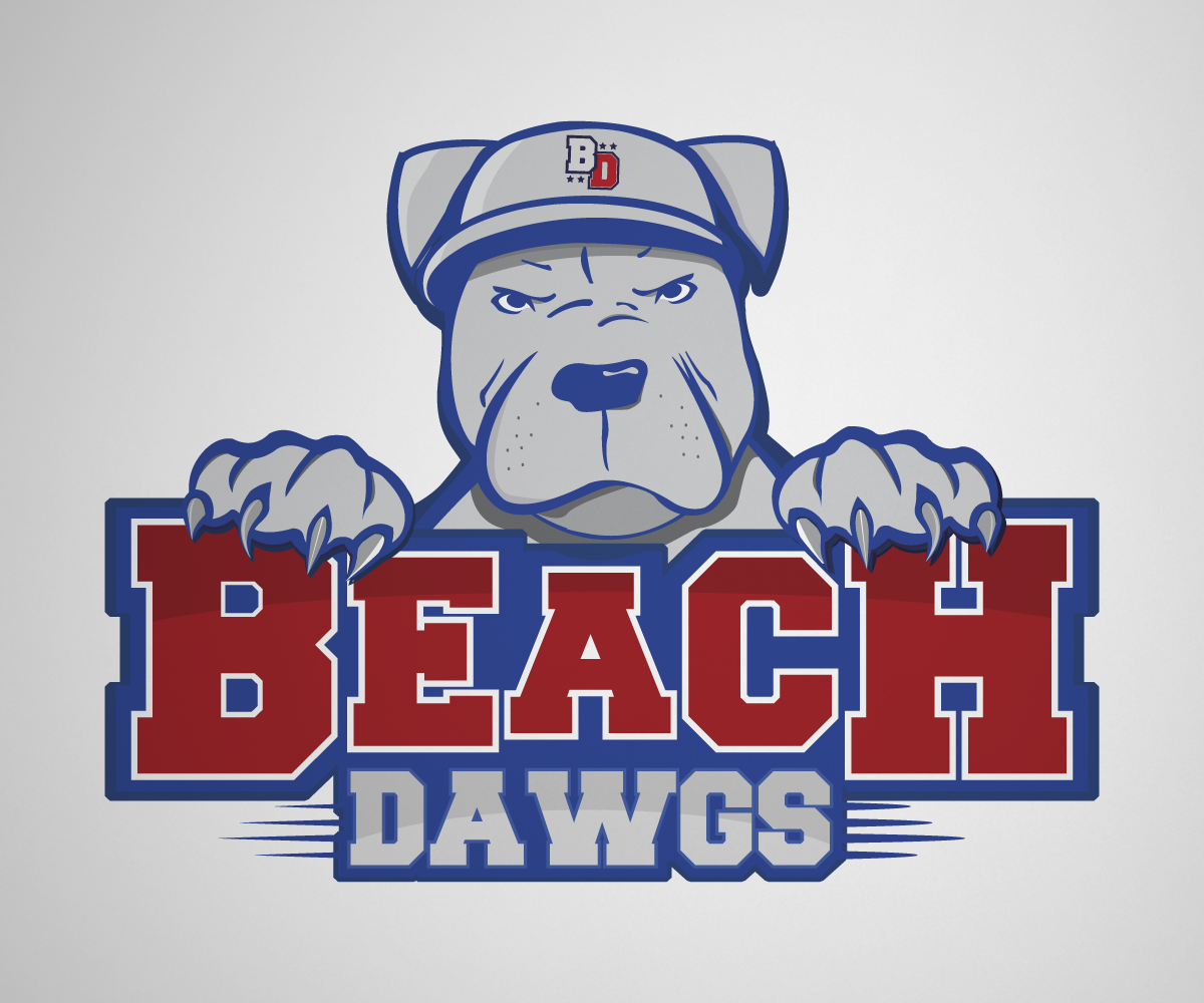 Logo Design by Alume Studio for BEACH DAWGS Baseball | Design #8485519