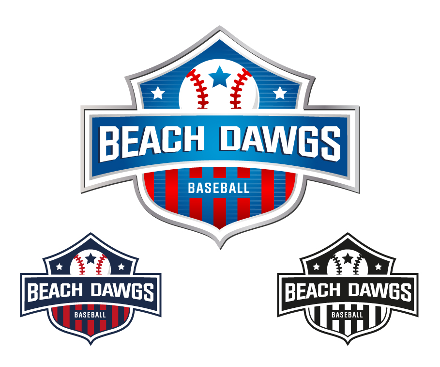 Logo Design by DiDi's for BEACH DAWGS Baseball | Design #8207752