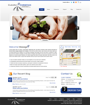 Web Design by webxvision for Tapestry Productions Inc | Design #2002461