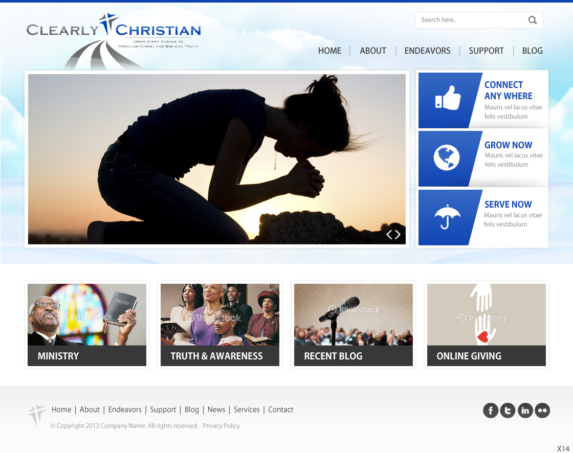 Web Design by pb for Tapestry Productions Inc | Design #1964299