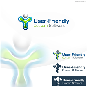 Logo Design by damakyjr for User-Friendly Custom Software Inc. | Design: #400188