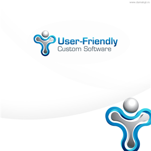 Logo Design by damakyjr for User-Friendly Custom Software Inc. | Design: #400257