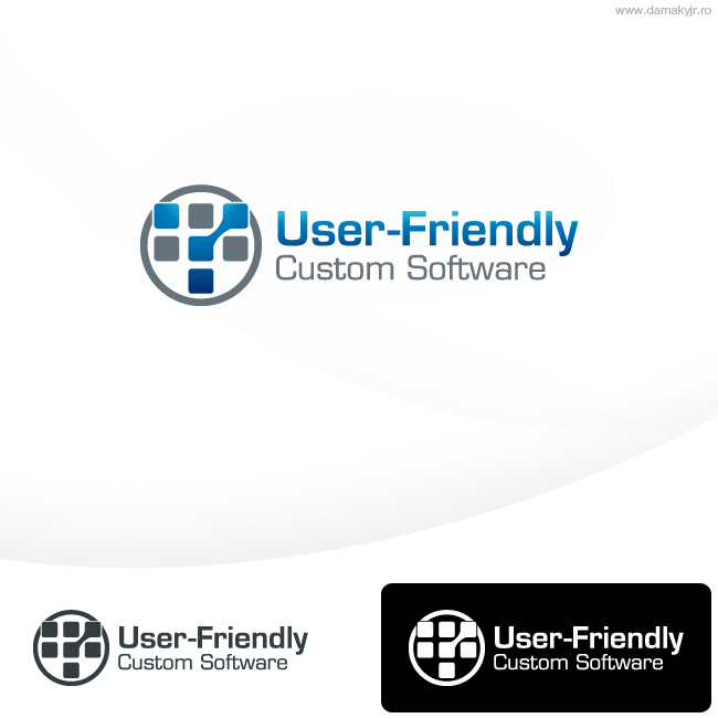 Logo Design by damakyjr for User-Friendly Custom Software Inc. | Design #400307