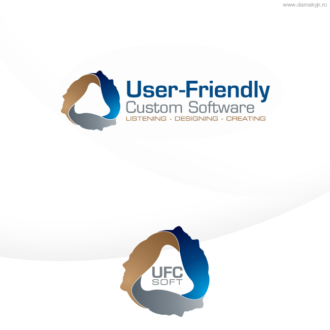 Logo Design by damakyjr for User-Friendly Custom Software Inc. | Design #401255