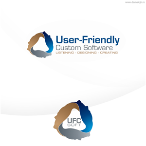 Logo Design by damakyjr for User-Friendly Custom Software Inc. | Design: #401255