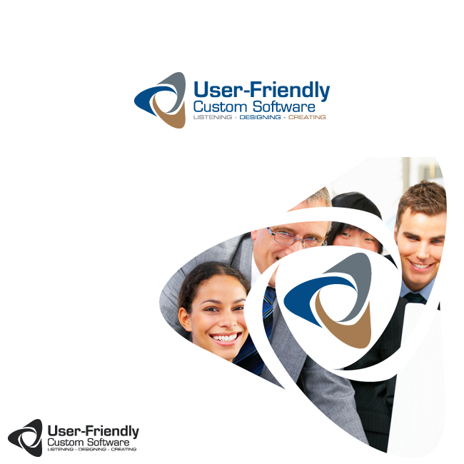 Logo Design by damakyjr for User-Friendly Custom Software Inc. | Design #402310