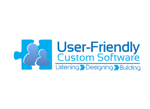 Logo-Design von Giovanni für User-Friendly Custom Software Inc. | Design #402434