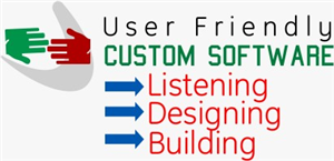 Logo Design by AAWS for User-Friendly Custom Software Inc. | Design: #401175