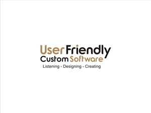 Logo Design by Logocraft for User-Friendly Custom Software Inc. | Design: #402185