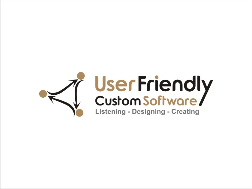 Logo Design by Logocraft for User-Friendly Custom Software Inc. | Design #402187