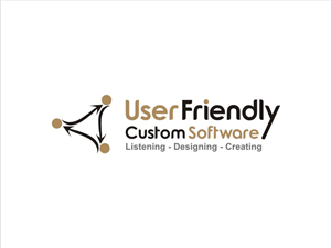 Logo Design by Logocraft for User-Friendly Custom Software Inc. | Design: #402187
