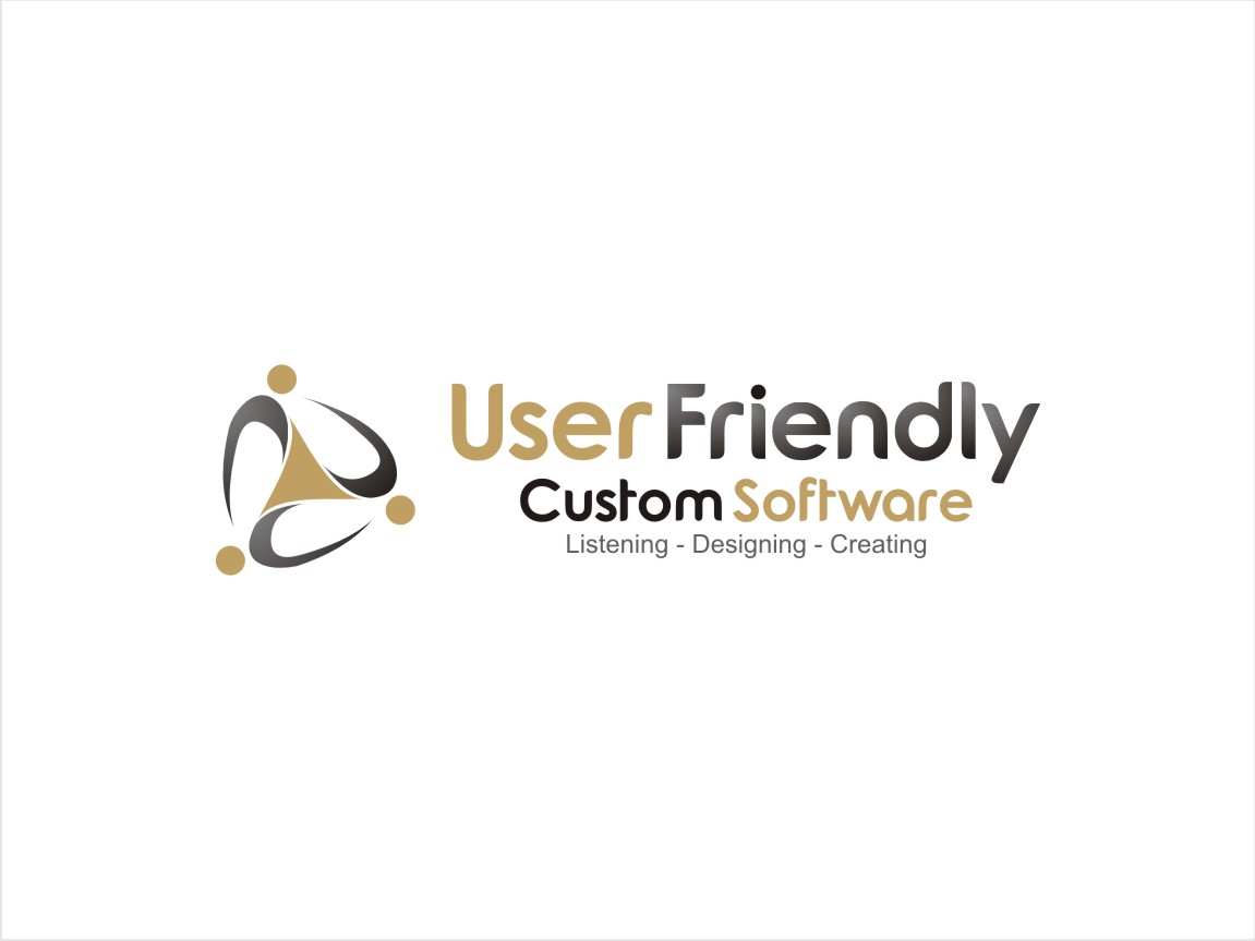 Logo Design by Logocraft for User-Friendly Custom Software Inc. | Design #402440