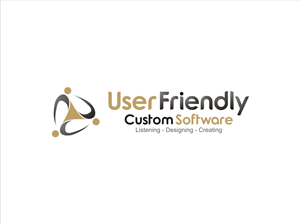 Logo Design by Logocraft for User-Friendly Custom Software Inc. | Design: #402440