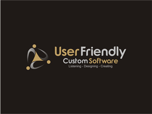 Logo Design by Logocraft for User-Friendly Custom Software Inc. | Design: #402441