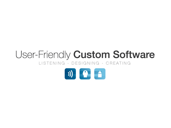 Logo Design by Skiba for User-Friendly Custom Software Inc. | Design #402379