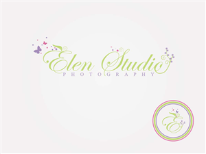 Logo Design by michy_lovely for Elen Studio Photography | Design #1996652