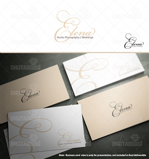 Elen Studio Photography, Weddings | Logo Design by Digital Mind