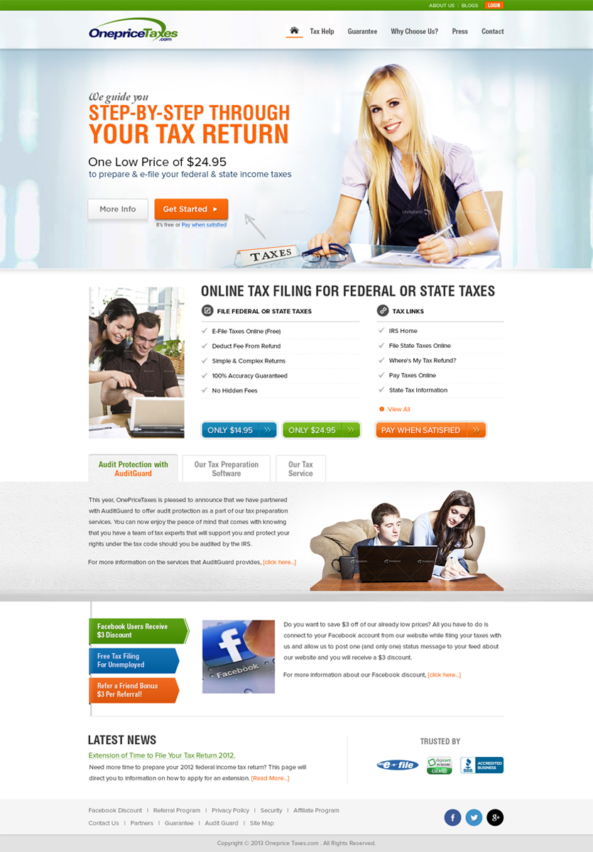 Web Design by Mayank Patel for AFJC Corp | Design #2029601