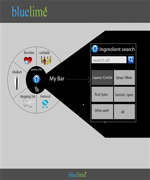 App-Design von janani.16 für Blue Lime | Design: #2002641