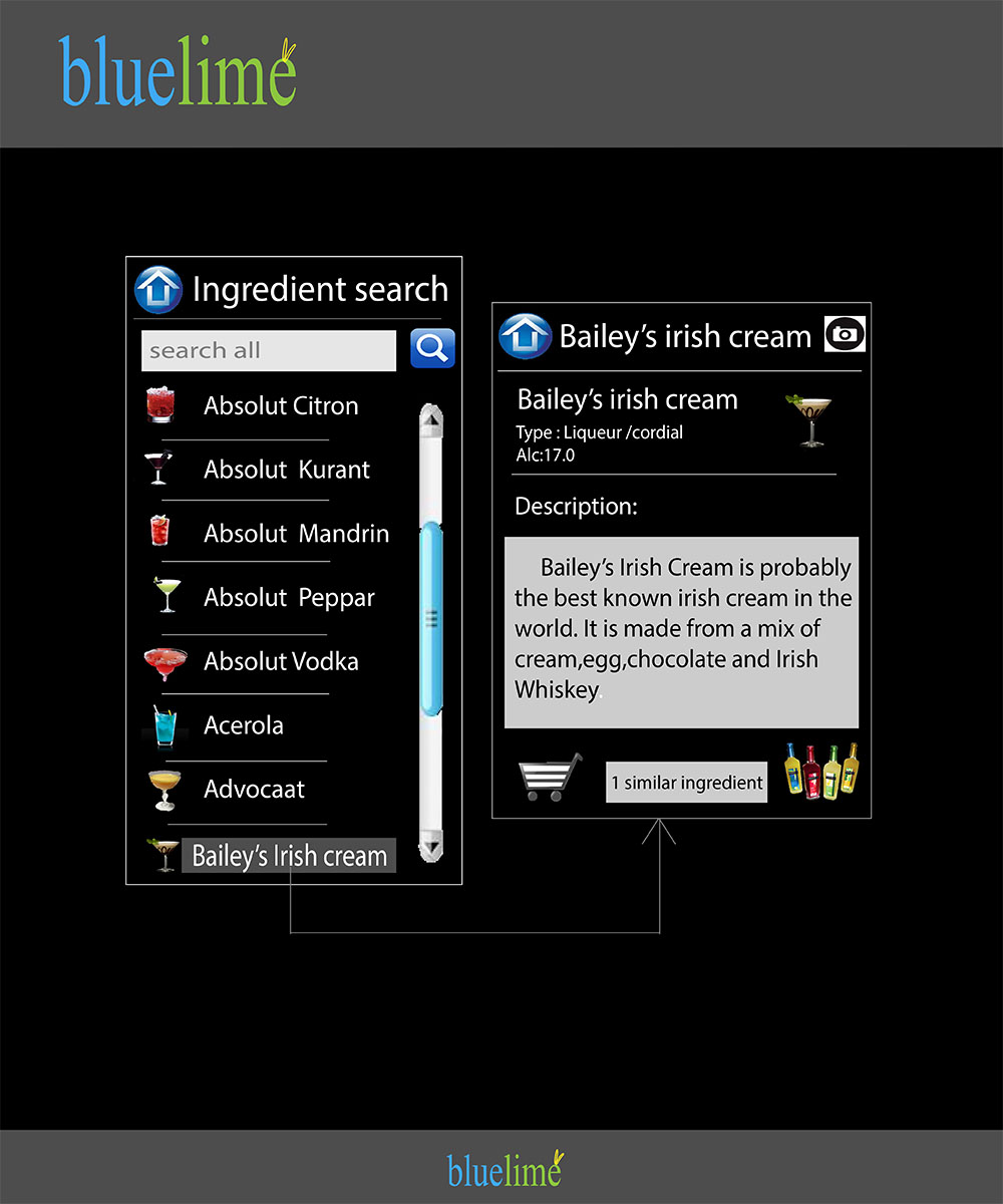 App Design by janani.16 for Blue Lime | Design #2002652